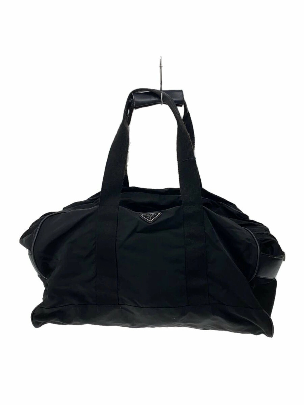 Prada Boston Bag Triangle Black
